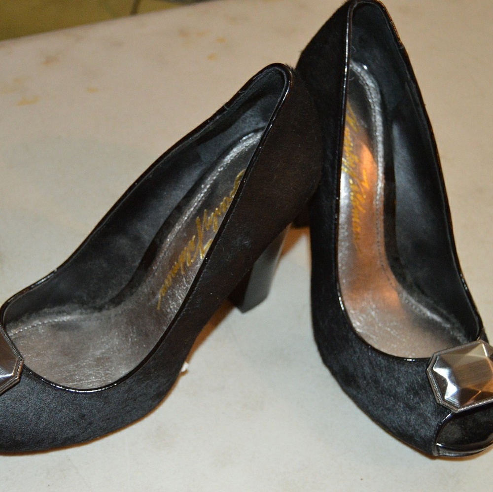 Beverly Feldman Black heels